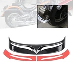 Vivid Black Rear Fender Edge Trim Tip Trailing For Harley Fatboy Lo Flstfb. Fixed Price $22.40.