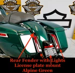 2024-26 Oem Harley Street Road Glide Rear Fender Tail Lights License Plate Mount. Fixed Price $499.95.