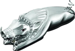 Kuryakyn Wild Boar Fender Ornament Chrome. Fixed Price $78.99.