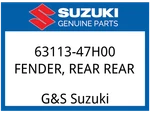 Suzuki Oem Part 63113-47H00 Fender, Rear. Fixed Price $140.73.