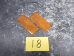 Harley-davidson Shovelhead Ironhead Amber Reflectors RX210 SAEA71 #18 2621. Fixed Price $60.00.