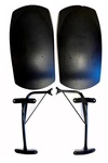 Rear Bracket Right & Left And Fenders, 4 Bolt Set Up Gokart Go-karts. Fixed Price $59.99.