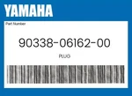 Yamaha Genuine Plug 90338-06162-00. Fixed Price $11.12.