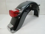 Harley-davidson 2008 Electra Glide Rear Fender Black Pearl W/ Burgundy. Fixed Price $129.00.