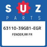63110-39GB1-EGR Suzuki Fender,rr Fr 6311039GB1EGR, New Genuine Oem Part. Fixed Price $1791.70.