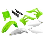 Cycra Powerflow Complete Plastic Kit Green/white For Kawasaki KX450F 2013-2015. Fixed Price $152.12.