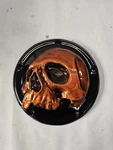 Twisted Skull Scorched Orange Harley 16-25 Touring Derby Cover 25700389. Fixed Price $225.00.