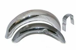 Norton Featherbed Slimline Front & Rear Chrome Plated Fender Mudguard Set. Fixed Price $206.99.