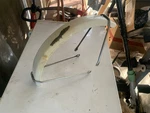 Honda Express Front Fender With Hardware. Fixed Price $35.00.