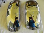 Honda CT70 Mini Tail 69-94 Models Front And Rear Fenders Chromed Metal. Fixed Price $55.00.