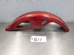 Suzuki GS650E 1981-1982 Oem Red Front Fender Fairing 53110-34510-13L. Fixed Price $115.00.