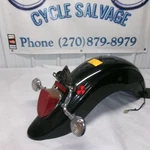 2008 Yamaha Star XVS650 Black Oem Rear Back Wheel Fender Mud Guard. Fixed Price $275.00.