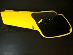 Suzuki 1986-1995 Used Oem Left Side Plate Frame Cover 47211-02B00-25Y. Fixed Price $122.00.