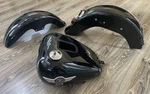 Harley-davidson Flstfb Fatboy Low Front Fender Fuel Tank Rear Exterior Set. Fixed Price $1170.10.