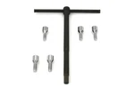 Chrome Wheel Lug Set With Wrench For Harley-davidson. Fixed Price $61.99.