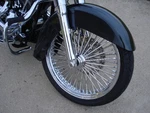 Front Fender W/no Trim Holes Harley Heritage Softail 1986 & Up Rep # 59129-86. Fixed Price $154.00.