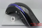 2017 Harley Street Glide Cvo Back Rear Fender Candy Cobalt / Indigo Ink #4143. Fixed Price $149.44.