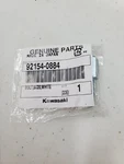 Kawasaki "bolt, 6X20, White" Fender Reflector Mounting 92154-0884. Fixed Price $12.95.