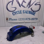 2012 Honda Shadow Spirit VT750RS Blue Oem Rear Back Wheel Fender Mud Guard. Fixed Price $220.00.