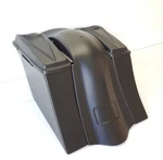 Harley Davidson 6" Slope 9" Down Stretched Saddlebags, Fender, Lids 97-08 Flh. Fixed Price $549.00.