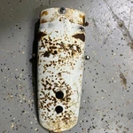 Kawasaki KS125 Enduro Fully Steel Rear Fender For The 1974, KS-125. Fixed Price $24.99.