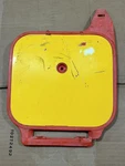 Honda XR100 Oem Front Number Plate 1986 Red. Fixed Price $30.00.