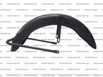 Fit Triumph T120 Bonneville T110 650 Preunit 1959 Raw Steel Front Fender & Stay. Fixed Price $186.42.