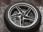 97-03 Bmw K1200 Lt Front Rim Wheel Straight Nice Tire. Fixed Price $216.00.