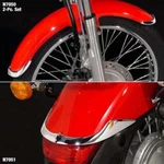 Honda VTX1800-R-S Chrome Fender Tip Trim National Cycle N7003 2PC. Fixed Price $235.08.