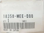 18350-MEE-D00 Honda Cover,muffler Upp. Fixed Price $60.00.
