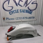 2005 Honda VTX1300C Oem White Rear Back Wheel Fender Mud Guard. Fixed Price $175.00.