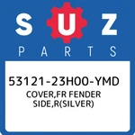 53121-23H00-YMD Suzuki Cover,fr Fender Side,r(silver) 5312123H00YMD, New Genuine. Fixed Price $131.82.