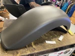 Industrial Gray Denim Freewheeler Harley 2018 Flrt Trike Right Rear Fender Nice!. Fixed Price $699.95.