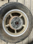 1986-1999 Yamaha Virago XV1100 Rear Wheel Rim Tire 140/90-15. Fixed Price $95.00.