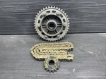 2005 Honda CBR600RR Chain And Sprocket Kit #121224. Fixed Price $100.00.
