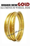 Yamaha YZ125 L/n 1984-1985 Aluminum (gold) Front 21" 32H +rear 18" Wheel Rim. Fixed Price $115.00.