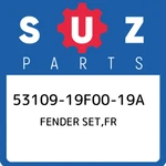 53109-19F00-19A Suzuki Fender Set,fr 5310919F0019A, New Genuine Oem Part. Fixed Price $451.06.