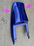 1977 1978 1979 Kawasaki Plastic Rear Fairing Cowl Fender Seat Cover. Fixed Price $128.25.