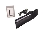 11 Harley Electra Glide Left Saddlebag Gap Filler Trim Strip Twilight Blue. Fixed Price $24.95.