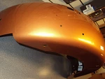 Harley Davidson Copper Anniv Rear Fender 59579-08CPH. Fixed Price $449.00.
