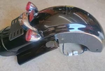 Genuine Oem Harley-davidson Rear Fender Vivid Black 5900069DH Flhx. Fixed Price $250.00.