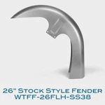 Hawg Halter 26" Stock Style Steel Front Fender For Harley Flh/flt 87-19. Fixed Price $577.99.
