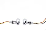 Aluminium Chrome Led Turn Signal Light For Harley M8 Dyna Fxdx Fxdwg Low Rider. Fixed Price $9.95.