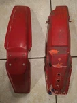 1980 80-82 Suzuki DS80 Oem Front Rear Fenders Mud Guards Red Pair. Fixed Price $199.95.