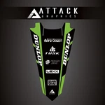 Attack Graphics Renegade Rear Fender Decal Green For Kawasaki KX450 2021-23. Fixed Price $24.26.