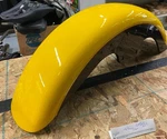 Nos Front Fender 1999 Flstf Fatboy Yellow Pearl Bronze Brown Oem Harley New!. Fixed Price $499.95.