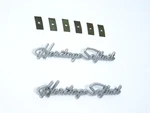 Two Genuine Harley Davidson Heritage Softail Front Fender Emblems 14142-86A. Fixed Price $79.90.