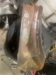 Genuiner Harley Davidson Xl Sportster Bobbed Rear Fender Black 2004-2009. Fixed Price $65.00.