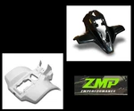 New Suzuki LT230S LT230E Black Plastic Front And White Rear Fender Set. Fixed Price $604.16.
