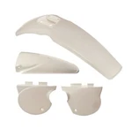 Clean White Front Fender Rear Side Cover Set For Yamaha 1976 TT500 4-040. Fixed Price $320.20.